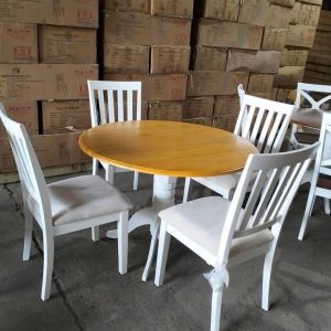 Bộ bàn tròn gấp gọn 07
