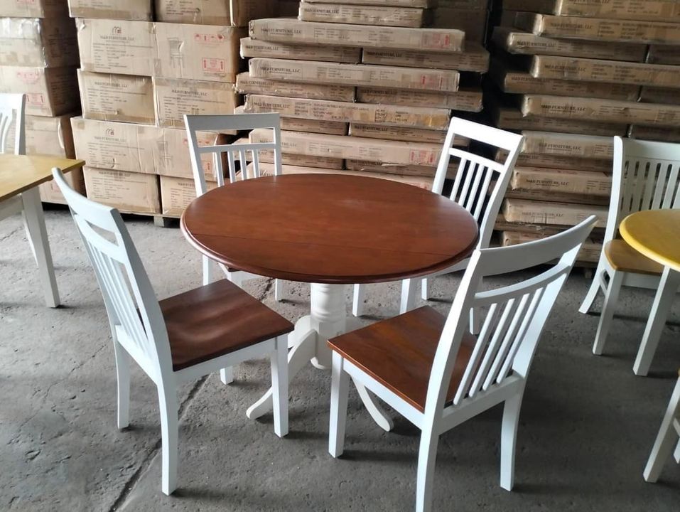 Bộ bàn tròn gấp gọn 05